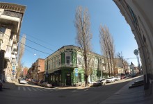 Переулок Газетный в старом Ростове