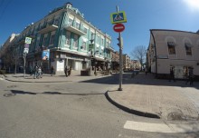 Переулок Газетный в старом Ростове