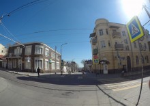 Переулок Газетный в старом Ростове