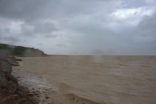 Меотида в бурю у Чумбур-косы