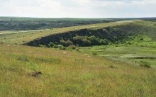 Долина Кундрючьей у Грушевки и Семимаячного