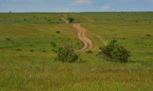 Долина Кундрючьей у Грушевки и Семимаячного