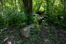 Остатки водяных мельниц в хуторе Дубовом на реке Кундрючьей