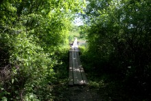 Остатки водяных мельниц в хуторе Дубовом на реке Кундрючьей