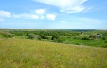 Остатки водяных мельниц в хуторе Дубовом на реке Кундрючьей
