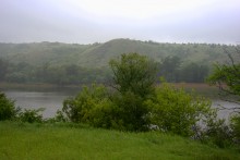 Путешествие очень дождливым маем, по правобережью Северского Донца