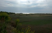 Путешествие по берегу Меотиды от Шабельского, Сазальницкой косы и маяка, через Новомаргаритово к Чумбур косе.