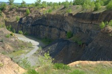 Старый карьер на берегу Северского Донца
