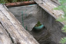 Старый курень в хуторе Кременском