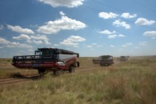 Комбайн RSM-161, комбайны Ростсельмаш на уборке