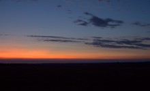 Поздний, августовский вечер на Тузлове