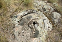 Выходы кварцита под названием Большой камень у хутора Нижнеерохин