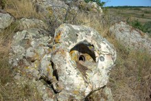 Выходы кварцита под названием Большой камень у хутора Нижнеерохин