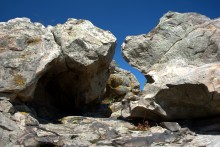 Выходы кварцита под названием Большой камень у хутора Нижнеерохин