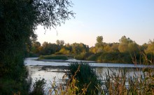 Ранняя осень на Калитве между Литвиновкой и Ленина