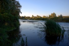 Ранняя осень на Калитве между Литвиновкой и Ленина