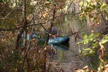 Песчаные горы и скалы на берегу Сухого Донца