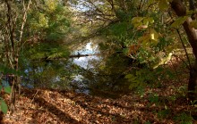 Песчаные горы и скалы на берегу Сухого Донца