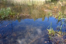 Песчаные горы и скалы на берегу Сухого Донца