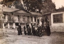 Старинная усадьба с фонтаном, помещиков Грековых