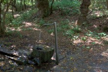 Старинная усадьба с фонтаном, помещиков Грековых