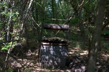 Старинная усадьба с фонтаном, помещиков Грековых