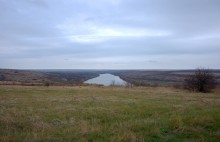 Осень в правобережье Северского Донца у станицы Усть-Быстрянской и Кундрюченских лесов