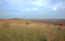 Осень в правобережье Северского Донца у станицы Усть-Быстрянской и Кундрюченских лесов