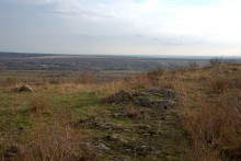 Осень в правобережье Северского Донца у станицы Усть-Быстрянской и Кундрюченских лесов