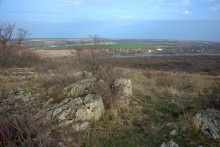 Осень в правобережье Северского Донца у станицы Усть-Быстрянской и Кундрюченских лесов