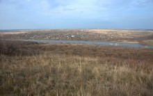 Осень в правобережье Северского Донца у станицы Усть-Быстрянской и Кундрюченских лесов