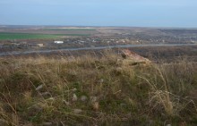 Осень в правобережье Северского Донца у станицы Усть-Быстрянской и Кундрюченских лесов