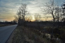 Осень в правобережье Северского Донца у станицы Усть-Быстрянской и Кундрюченских лесов