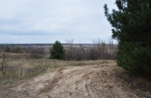 Осень в правобережье Северского Донца у станицы Усть-Быстрянской и Кундрюченских лесов