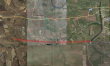 Скалистый гребень в долине реки Лихой