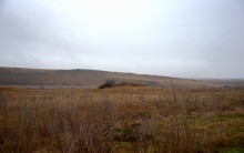 Скалистый гребень в долине реки Лихой