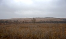 Скалистый гребень в долине реки Лихой