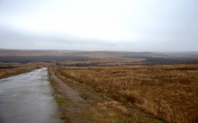 Скалистый гребень в долине реки Лихой