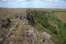 Каменные горы на Кундрючьей