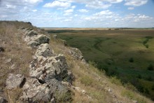 Каменные горы на Кундрючьей