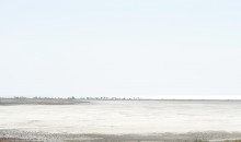 Солёное озеро на Камышеватской косе