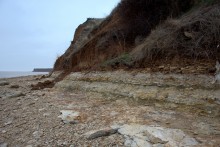 Берег в хуторе Рожок после шторма