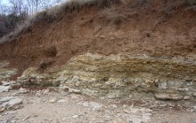 Берег в хуторе Рожок после шторма