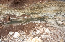 Берег в хуторе Рожок после шторма