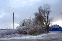 Ледяной дождь в Ростове и Аксае 11-15 декабря 2023 г.