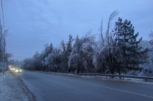 Ледяной дождь в Ростове и Аксае 11-15 декабря 2023 г.