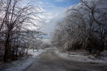 Ледяной дождь в Ростове и Аксае 11-15 декабря 2023 г.