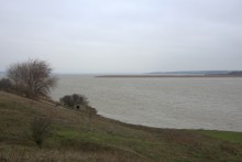 Миусский лиман в декабре