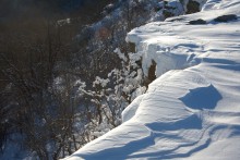 Снежно и морозно во всём крае нашем, и в долине Кундрючей, и на Прохоровских скалах