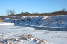 Снежно и морозно во всём крае нашем, и в долине Кундрючей, и на Прохоровских скалах
